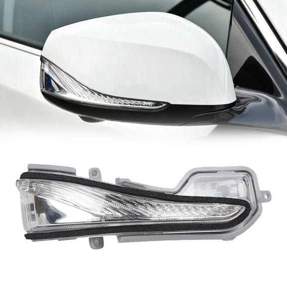 Side Mirror Marker Turn Signals For Infiniti QX50 QX60 2016-2020, Puddle Light & Running Parking Light, Side Door Mirror Turn Signal Lamp Indicator-Right Passenger Side