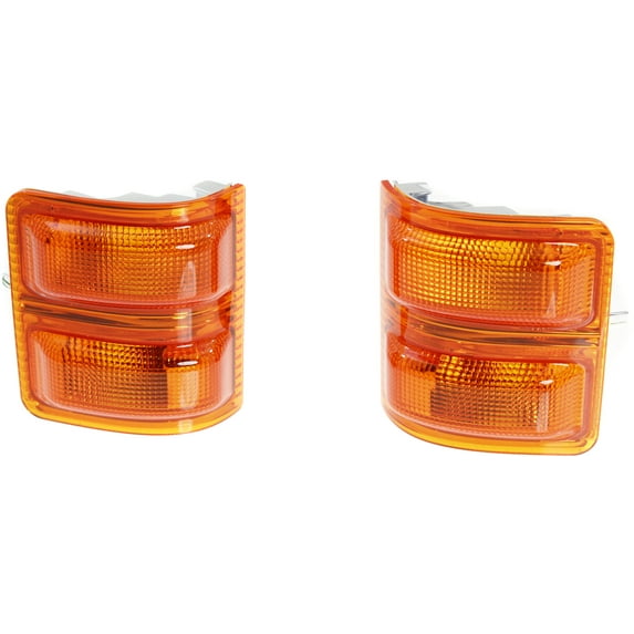 Mirror Turn Signal Light Compatible with 2008-2016 Ford F-250 Super Duty Driver and Passenger Side In-housing signal light Amber Lens