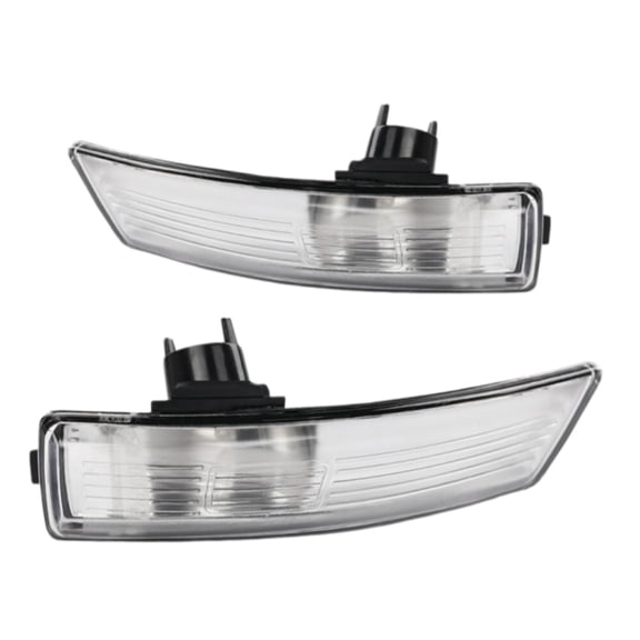 Mirror Turn Signal Light Lens Lamp Cover Left+Right Side For Ford Focus MK III 2012-2017