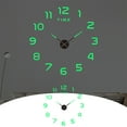 thumbnail image 1 of Mirror Wall Clock, Silent Non Ticking Clock, Decorative Wall Clocks, Large Dial Timekeeper, Perfect Home Decor for Living Room, 1 of 6