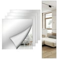 Mirror Wall Full Length,12X12 Inch Unbreakable Mirror Tiles for Bedroom