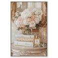 thumbnail image 1 of Mirror and Classy Glam Books Canvas Fashion Art Print by Art Remedy, Silver Frame, 20 x 30, 1 of 7
