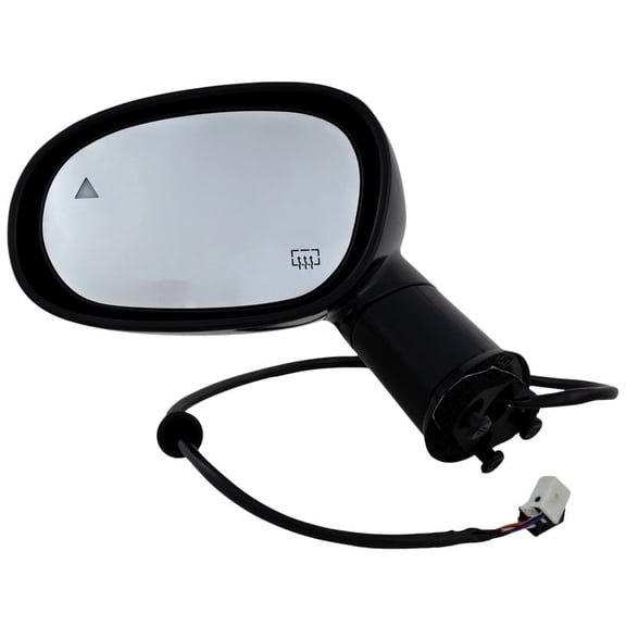 Mirror for CHALLENGER 15-19 MIRROR LH, Power, Manual Folding, Heated, Paintable,
