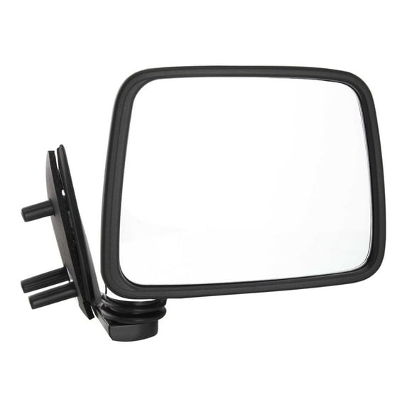 Mirror for Nissan Pickup 1986-1997 Passenger Side OE Replacement Manual Glass