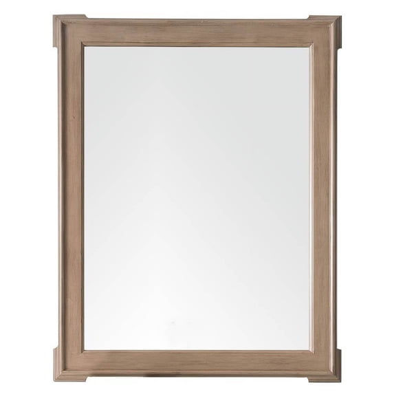 Mirror in Warm Taupe