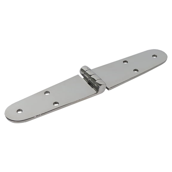 MirrorPolished Hinge Steel Mount Hardware Hinges Cabinet Stainless Hatches Marine Hinge Strap for Boats/Yachts