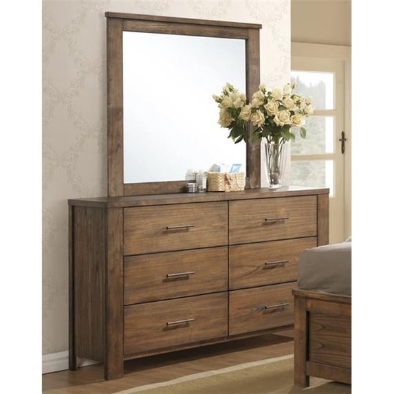 Progressive Furniture B104-50 40 x 42 x 1 in. Living Room Mirror