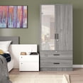 thumbnail image 1 of Woodpeckers Furniture and Mattress Mirrored 2 Door Wardrobe & 2 Drawers, 1 of 6