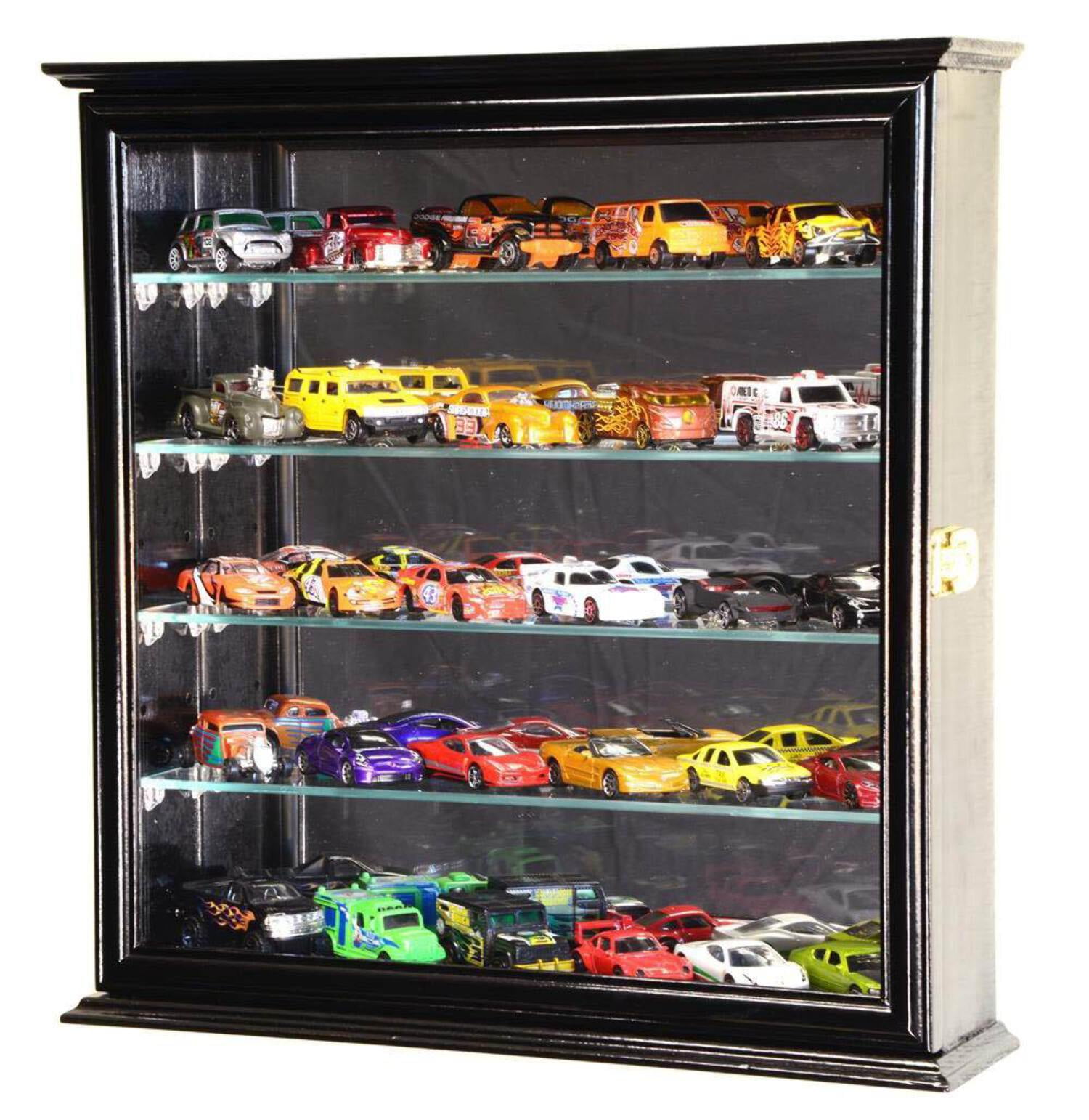 Mirrored Back 1/64 Diecast / Matchbox / Train Display Case Cabinet ...
