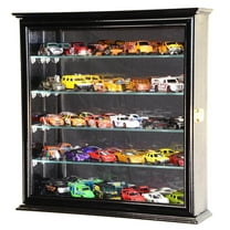 Mirrored Back 1/64 Diecast / Matchbox / Train Display Case Cabinet