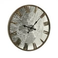 thumbnail image 1 of Mirrored Iron Clock w/ LED Light, 1 of 2