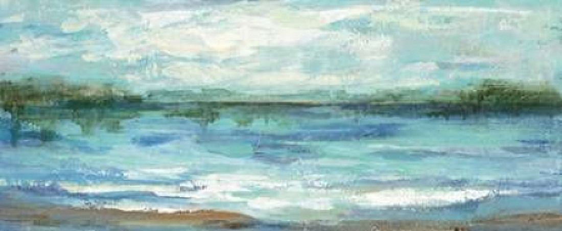 Mirrored Sky Canvas Art - Silvia Vassileva (10 x 20)