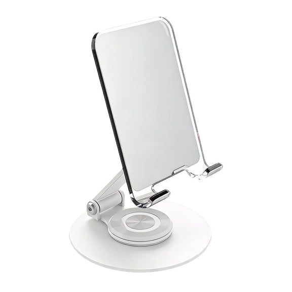 Mirrored makeup mirror phone and tablet stand Folding portable