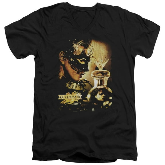 Mirrormask - Trapped - Slim Fit V Neck Shirt - Small
