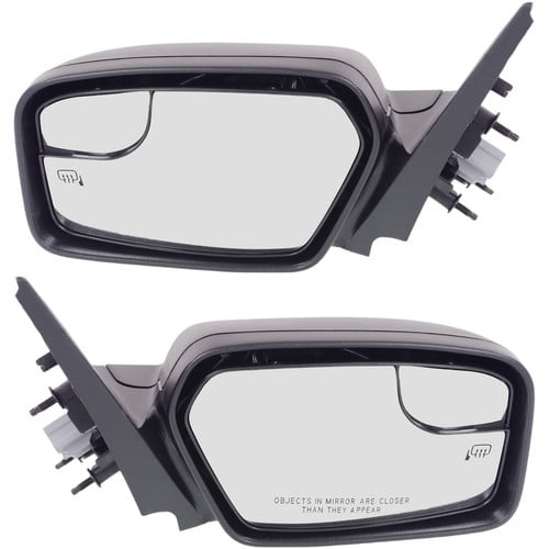 Mirrors For 2011-2012 Ford Fusion 2011 Mercury Milan LH RH Power Heated Textured