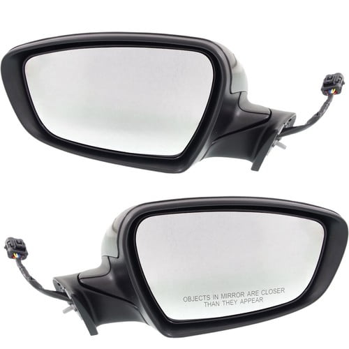 Mirrors For 2014 2015 2016 Kia Forte LH RH Power Heated Turn Signal Puddle Lamp