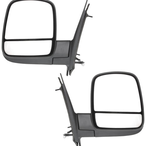 Mirrors Set of 2 Driver & Passenger Side Heated for Chevy Express Van 3500 Pair