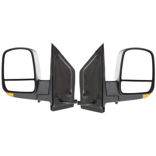 Mirrors Set of 2 Driver & Passenger Side Heated for Chevy Express Van 3500 Pair