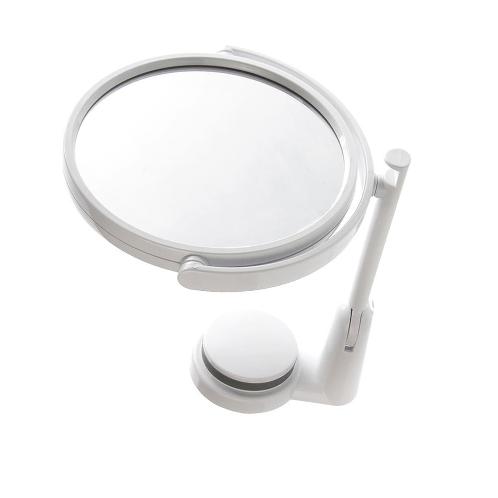 Mirrors Wall Mounted Magnifying Bathroom No Punching Round