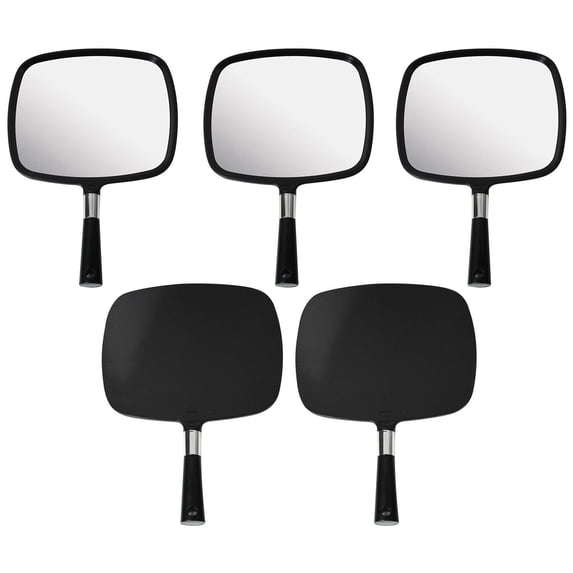 Mirrorvana Pack of 5 Large & Comfy Hand Held Mirrors