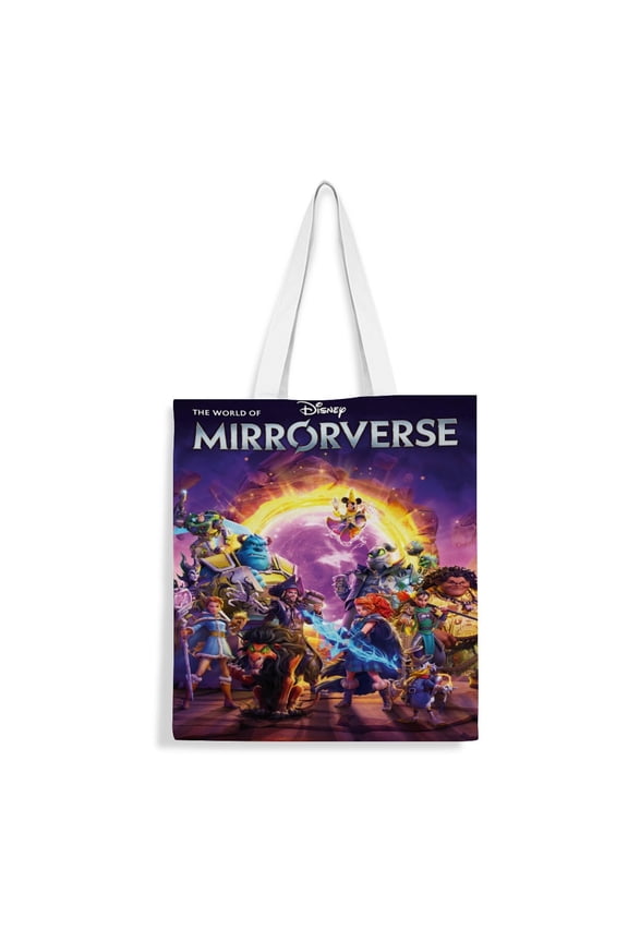 Mirrorverse Tote Bag Fans Inspired Gift Lover Shoulder Bag Shopping Canvas Merchandise