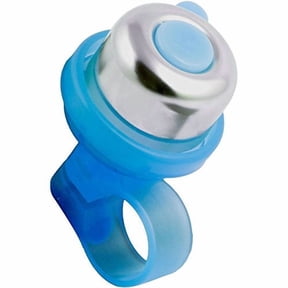 Incredibell Brass Duet Bell - Blue Fits Handlebars With 21.7mm - 24mm