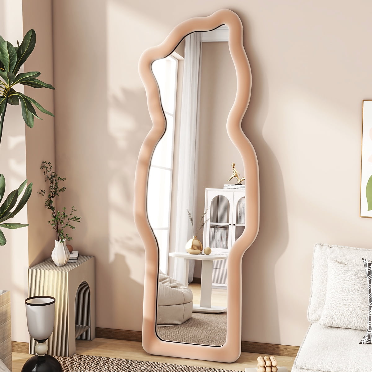 Y2Kインテンリアwavy Salt Studios ウェーブーミラー Y2Kインテンリアwavy Salt Studios ウェーブーミラー Wavy Y2k