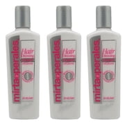 Mirta De Perales Hairdressing Cream with Placenta. Dry Hair Treatment and Repair. Restores Silkiness and Shine. 8 oz. Pack of 3