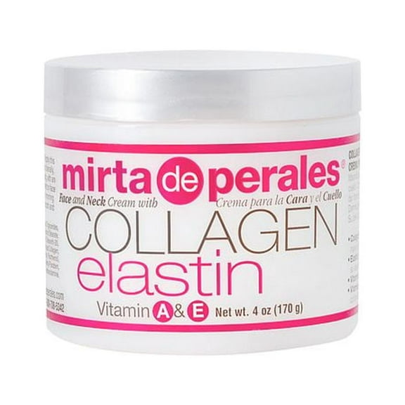 Mirta de Perales Collagen Elastin Face and Neck Cream, Vitamin A & E, 4 oz