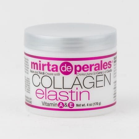 Mirta de Perales Collagen Elastin Face and Neck Cream, Vitamin A & E, 4 oz