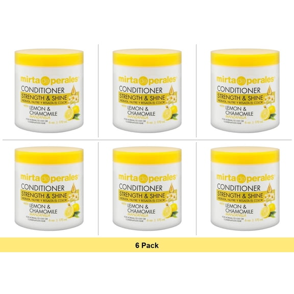Mirta de Perales Lemon Chamomile Hair Conditioner 6 oz - 6 Pack Bundle