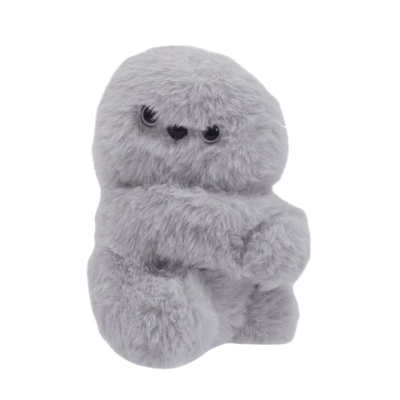 Mirumi 6.7" Interactive "Shy" Desk Pet Plush - Smart Curiosity Simulator Robot with Motion Sensors - Adorable Robotic Companion for Office Stress Relief & Home Decor - Unique Tech Gift