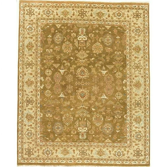 Mirzapur Mahal Camel & Gold Area Rug - 3.6 x 10 ft.