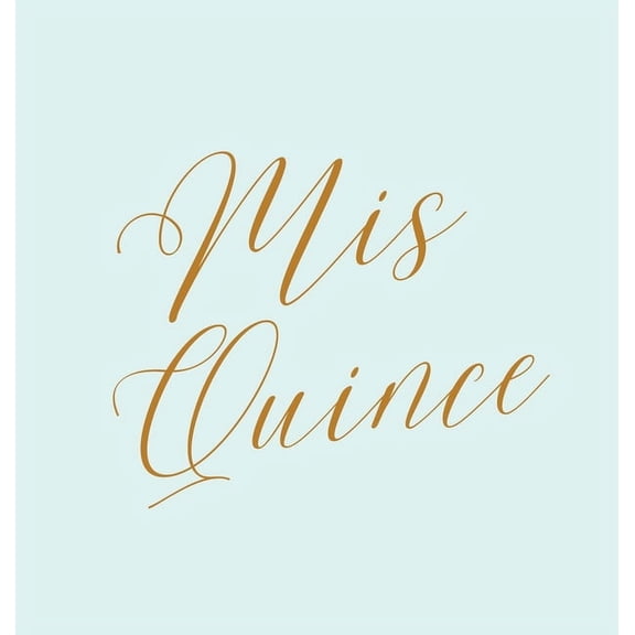 Mis Quince guest book, Quinceaera guest book, Mis Quince Anos Guest book, birthday party guest book to sign, (Hardcover)