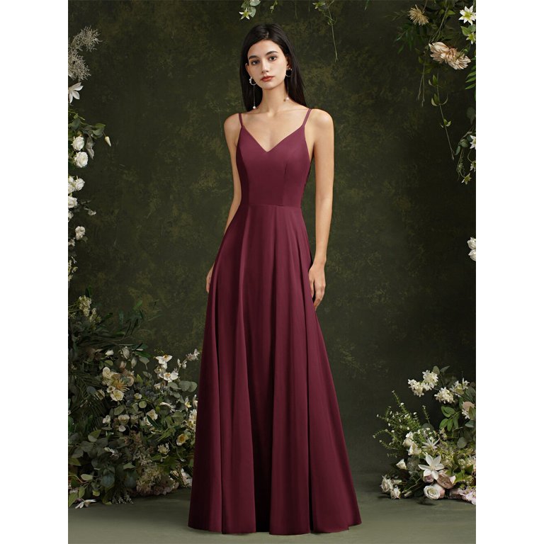 Bridesmaid Dresses with Adjustable Straps