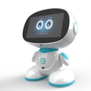 Misa 2 Playful Learning STEM Robot | Programmable, Voice-Activated AI Tutor, Autonomous, Educational Games, Smart AI Skills, Translation, Best Birthday Gift for 5 6 7 8 9 Boys and Girls Sky Blue