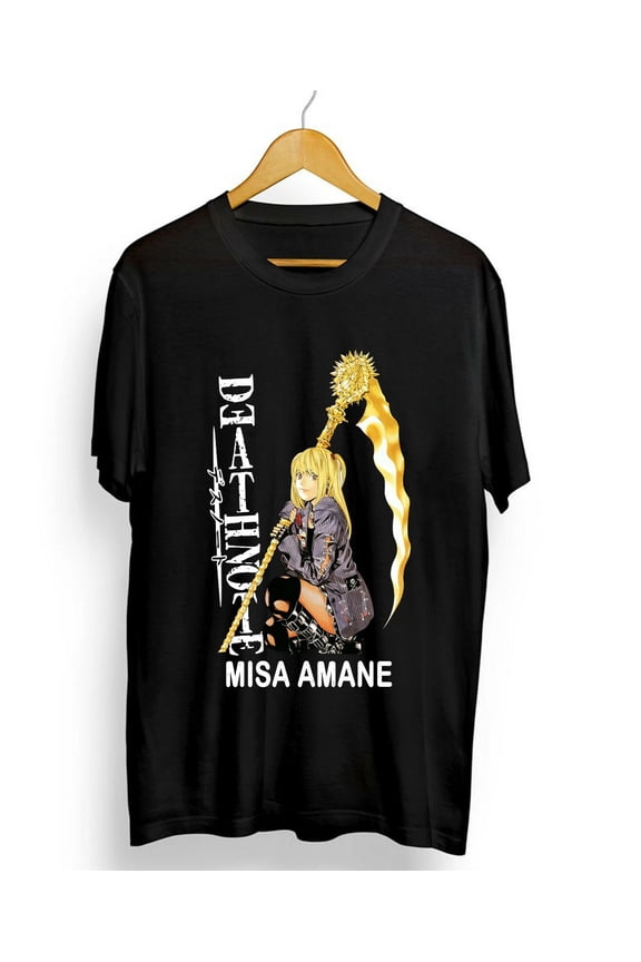 Misa Amane shirt Death Note L New shirt,2022 Graphic Anime Size