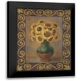thumbnail image 1 of Misa, Eva 15x18 Black Modern Framed Museum Art Print Titled - Sunflowers, 1 of 5