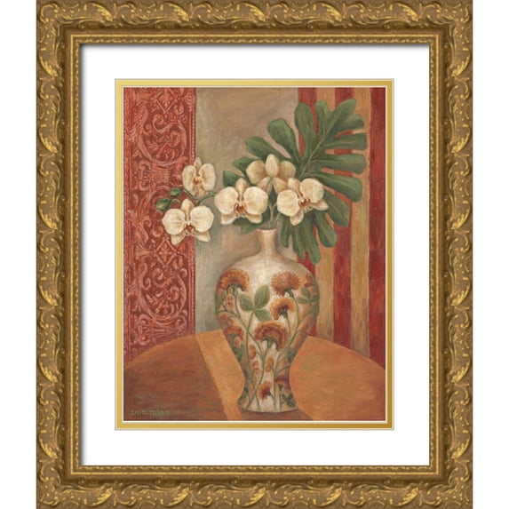 Misa, Eva 20x24 Gold Ornate Wood Framed with Double Matting Museum Art Print Titled - Classic Exotic II