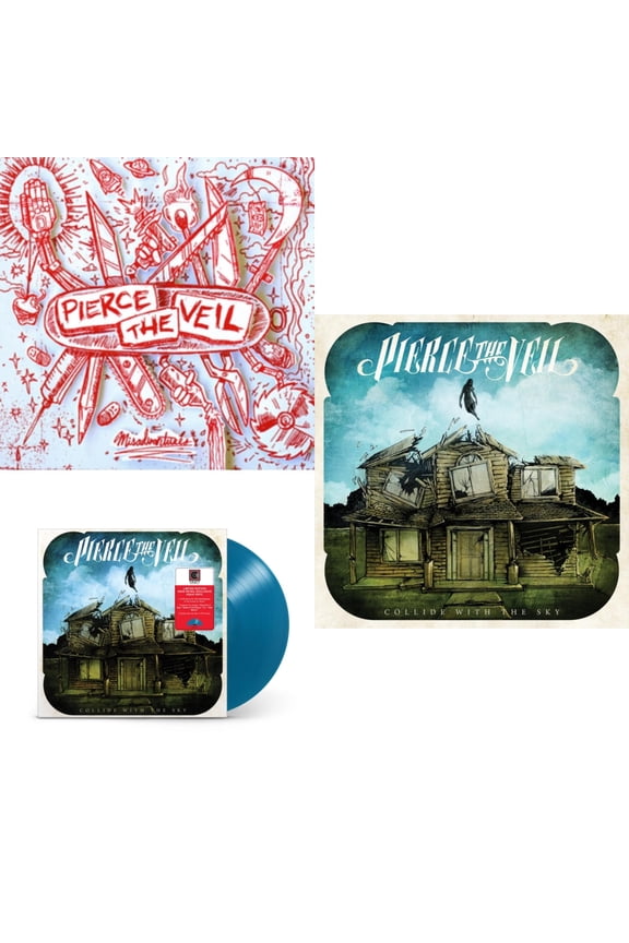 Misadventures & Collide With The Sky (Aqua Color LP Vinyl) & Collide With The Sky (Sea Blue LP Vinyl)
