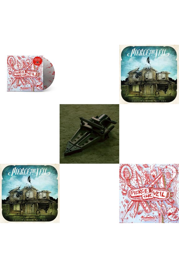 Misadventures & Collide With The Sky & Jaws Of Life & Misadventures (Silver With Red Splatter LP Vinyl) & Collide With The Sky (Sea Blue LP Vinyl)