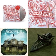 Misadventures & Collide With The Sky & Jaws Of Life & Misadventures Silver With Red Splatter LP Vinyl