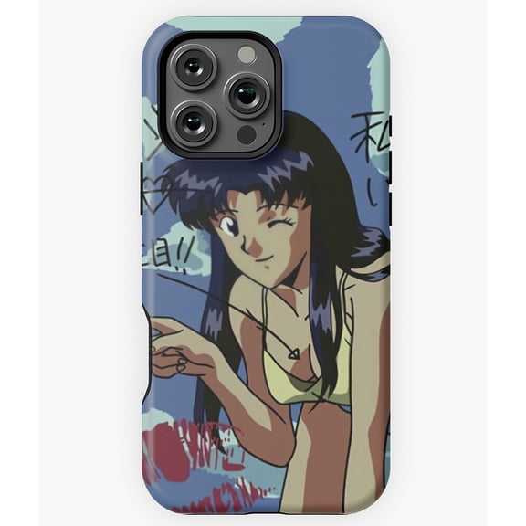 Misato Katsuragi Photo Art N3951 Phone Case for iPhone 17 16 15 14 13 12 11 Pro Max