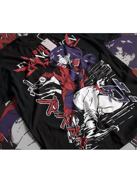 Misato Katsuragi Unit-01 T Shirt Unisex Short Sleeves Gift For Fans S-5Xl | eBay