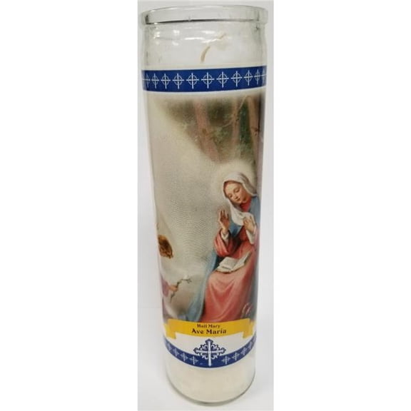 Misc KM1608 Prayer Candle Hail Mary