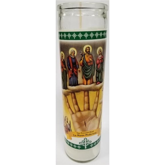 Misc KM1745 Prayer Candle The Powerful Hand
