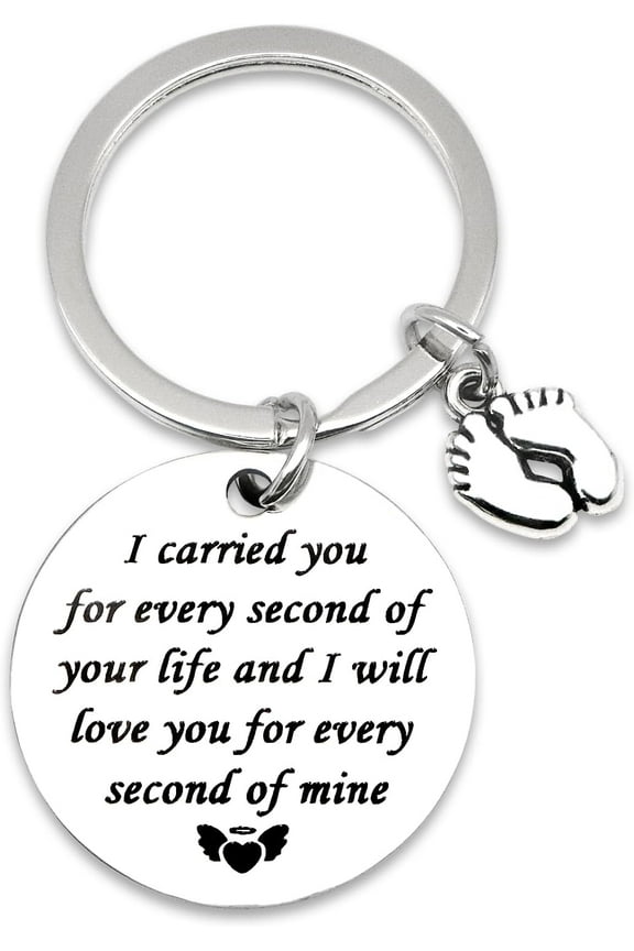 Miscarriage Gifts for Mothers Loss Memorial Keychain for Women Infant Loss Keepsake Bereavement for Mom Pregnancy Loss of Baby Miscarriage Sympathy Remembrance Condolences Gift for Her