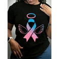 thumbnail image 1 of Miscarriage Ribbon- Pregnancy Loss Awareness Outfit T-Shirt, 1 of 7