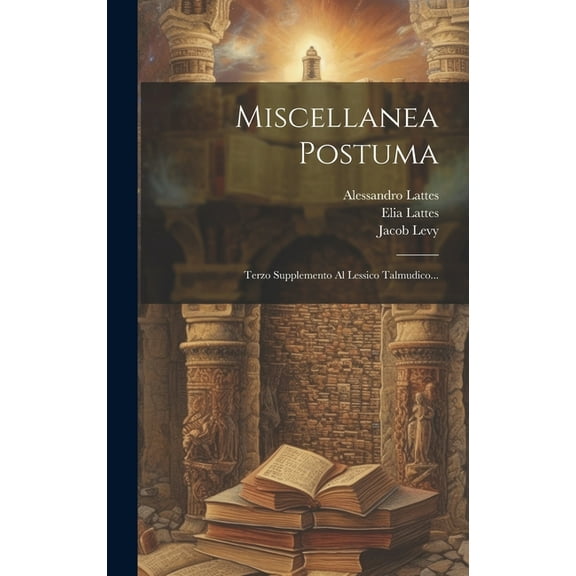 Miscellanea Postuma : Terzo Supplemento Al Lessico Talmudico... (Hardcover)