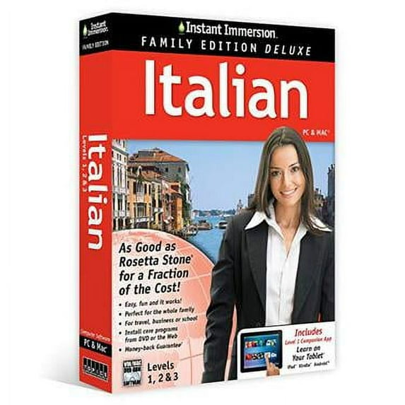Miscellaneous - Instant Immersion Family Edition Italian 1-3 BIL